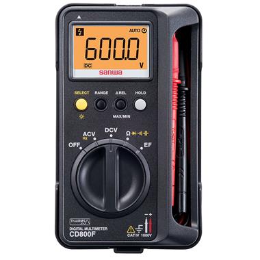 日本三和（sanwa）機殼一體型數字萬用表CD800F