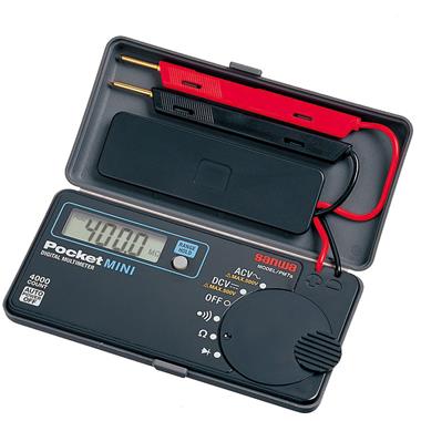 日本三和（sanwa）PS7a便攜式太陽能充電式數字萬用表