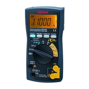 日本三和（sanwa）PC773緊湊型真有效值高精度數字萬用表